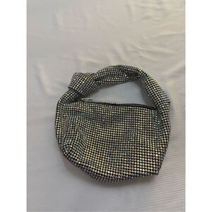 Madison West Sparkle Rhinestone Bling Purse Handbag